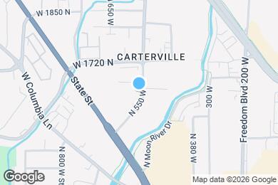 Map image of the property - 1559 Riverside Ave