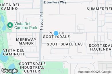 Map image of the property - 8155 E Roosevelt St