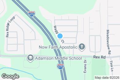 Map image of the property - 5950 Waggoner Ct