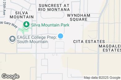 Map image of the property - 2132 W Alicia Dr