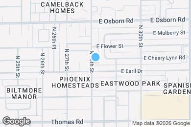 Map image of the property - 3113 N 28th St
