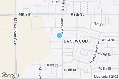 Map image of the property - 6204 101st Pl