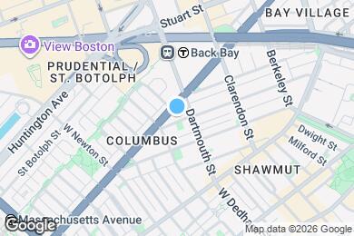 Map image of the property - 149 Appleton St