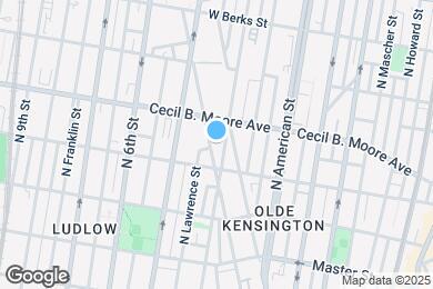 Map image of the property - 1629 Germantown Ave