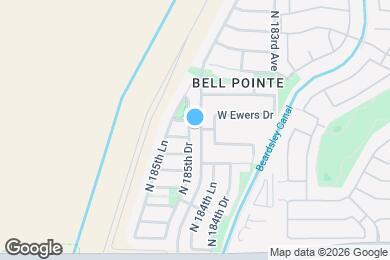 Map image of the property - 17421 N 185th Dr