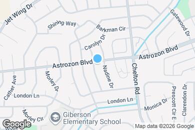 Map image of the property - 2505 Gina Dr