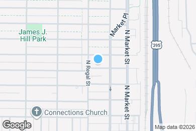 Map image of the property - 2917 E Sanson Ave