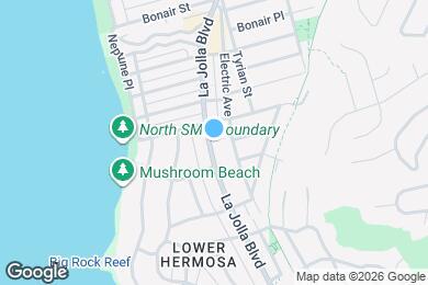 Map image of the property - 6455 La Jolla Blvd