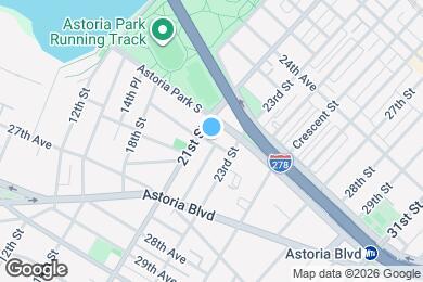 Map image of the property - 21-13 25th Rd