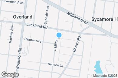 Map image of the property - 2370 S Milton Ave