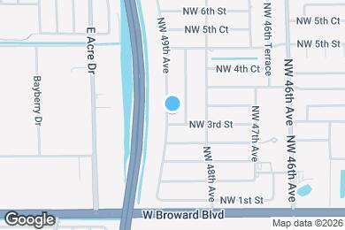 Map image of the property - 314 NW 49th Ave