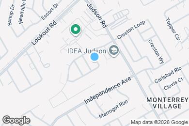 Map image of the property - 6111 Feather Crest Ln