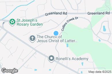 Map image of the property - 11952 Collins Creek Dr