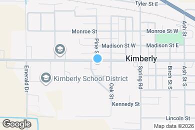 Map image of the property - 345 Center St W