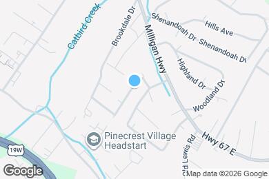 Map image of the property - 107 Mountain View Dr