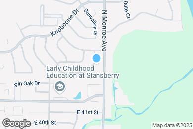 Map image of the property - 4318 Sunridge Dr