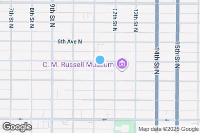 Map image of the property - 1106 5th Ave N