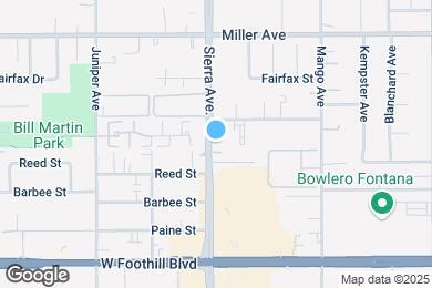 Map image of the property - 7893 Sierra Ave.