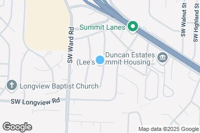 Map image of the property - 706 SW Merritt St
