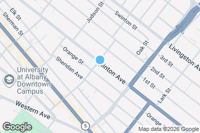 Map image of the property - 396 Clinton Ave
