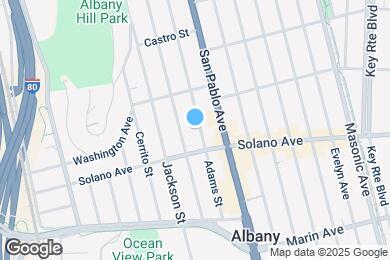 Map image of the property - 836 Adams St