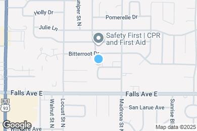 Map image of the property - 1707 Dora Dr N