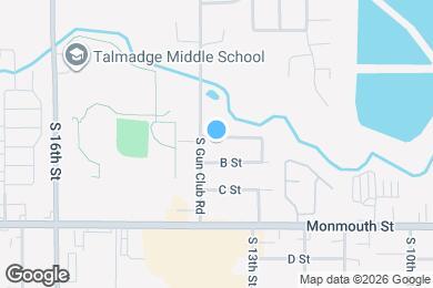 Map image of the property - 1341 Rhoda Ln