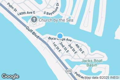 Map image of the property - 13406 Boca Ciega Ave