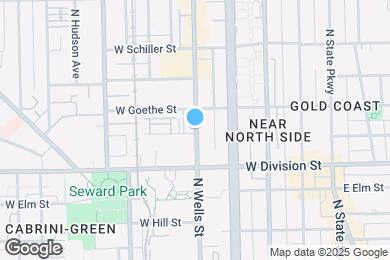 Map image of the property - 200 W Scott St