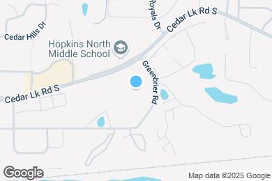 Map image of the property - 10411 Cedar Lake Rd
