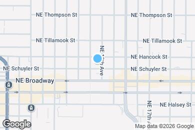 Map image of the property - 1223 NE Schuyler St