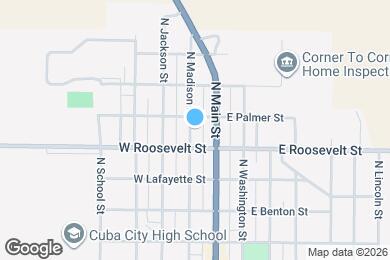 Map image of the property - 416 N Madison St