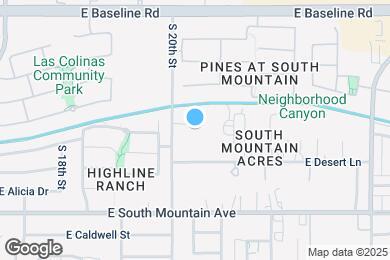 Map image of the property - Corsica Villas at 20th Street