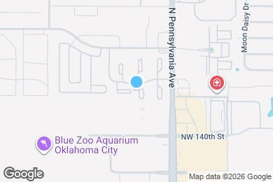 Map image of the property - 14321 N Pennsylvania Ave