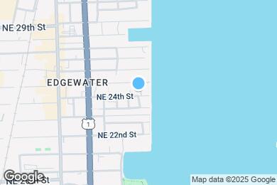 Map image of the property - 677 NE 24th St