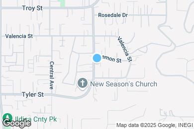 Map image of the property - 2447 Bancroft Dr