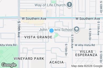 Map image of the property - 1629 W Burgess Ln