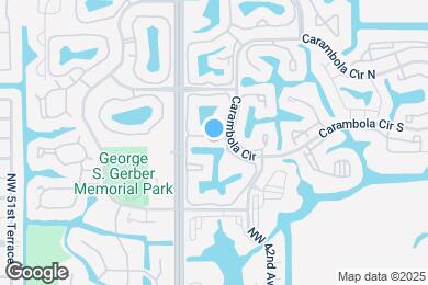 Map image of the property - 3473 Carambola Cir S
