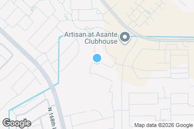 Map image of the property - 16731 W Chama Dr