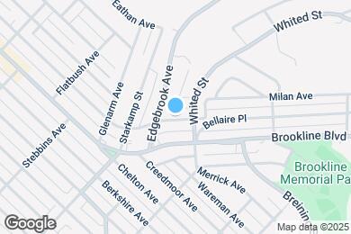 Map image of the property - 1123 Bellaire Ave