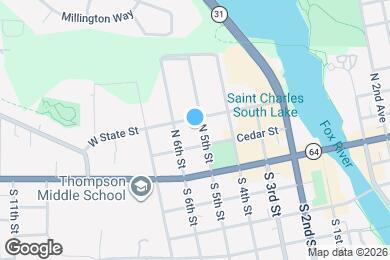 Map image of the property - 115 N 5th St