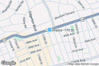 Map image of the property - 88-11 179th Pl