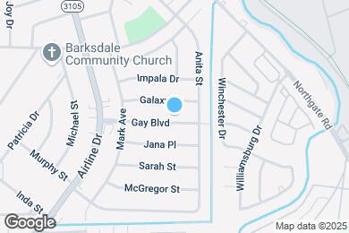 Map image of the property - 3223 Gay Blvd