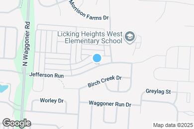 Map image of the property - 7802 Jefferson Run