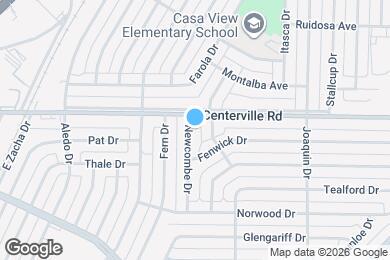 Map image of the property - 10630 Newcombe Dr