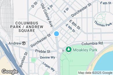 Map image of the property - 208 Old Colony Ave