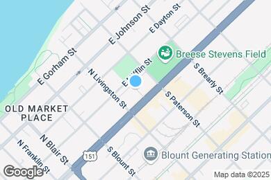 Map image of the property - 825 E Mifflin St