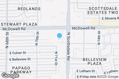 Map image of the property - 7115 E McDowell Rd