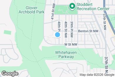 Map image of the property - 2216 40th Pl NW