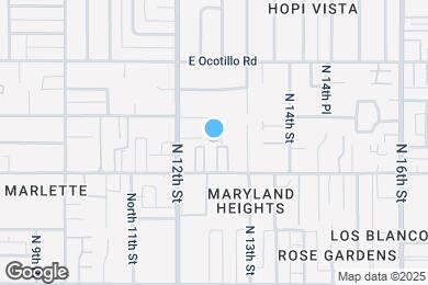 Map image of the property - 6524 N 12th Pl